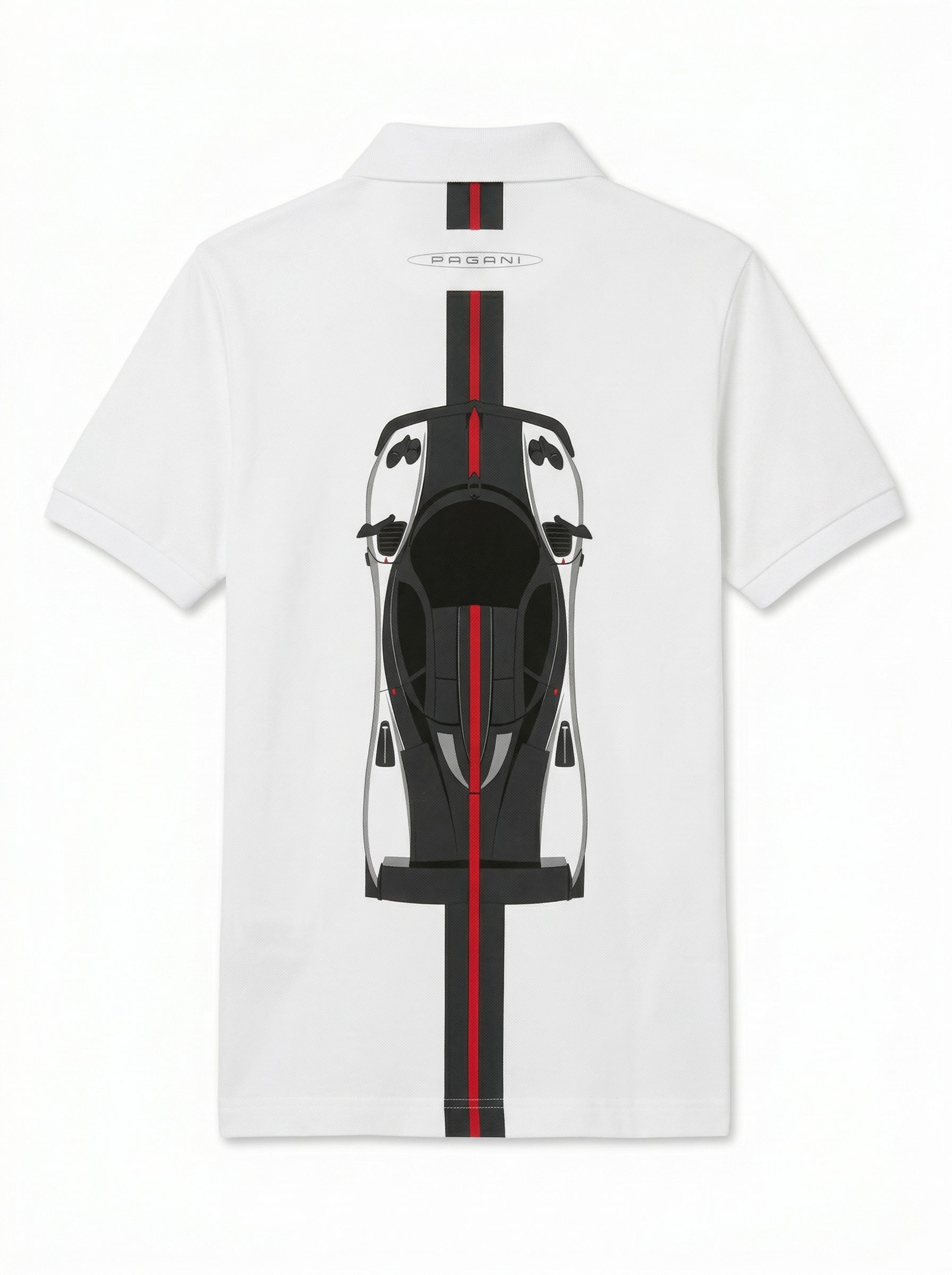 Men's Zonda Cinque Polo | Zonda 20th Anniversary - White