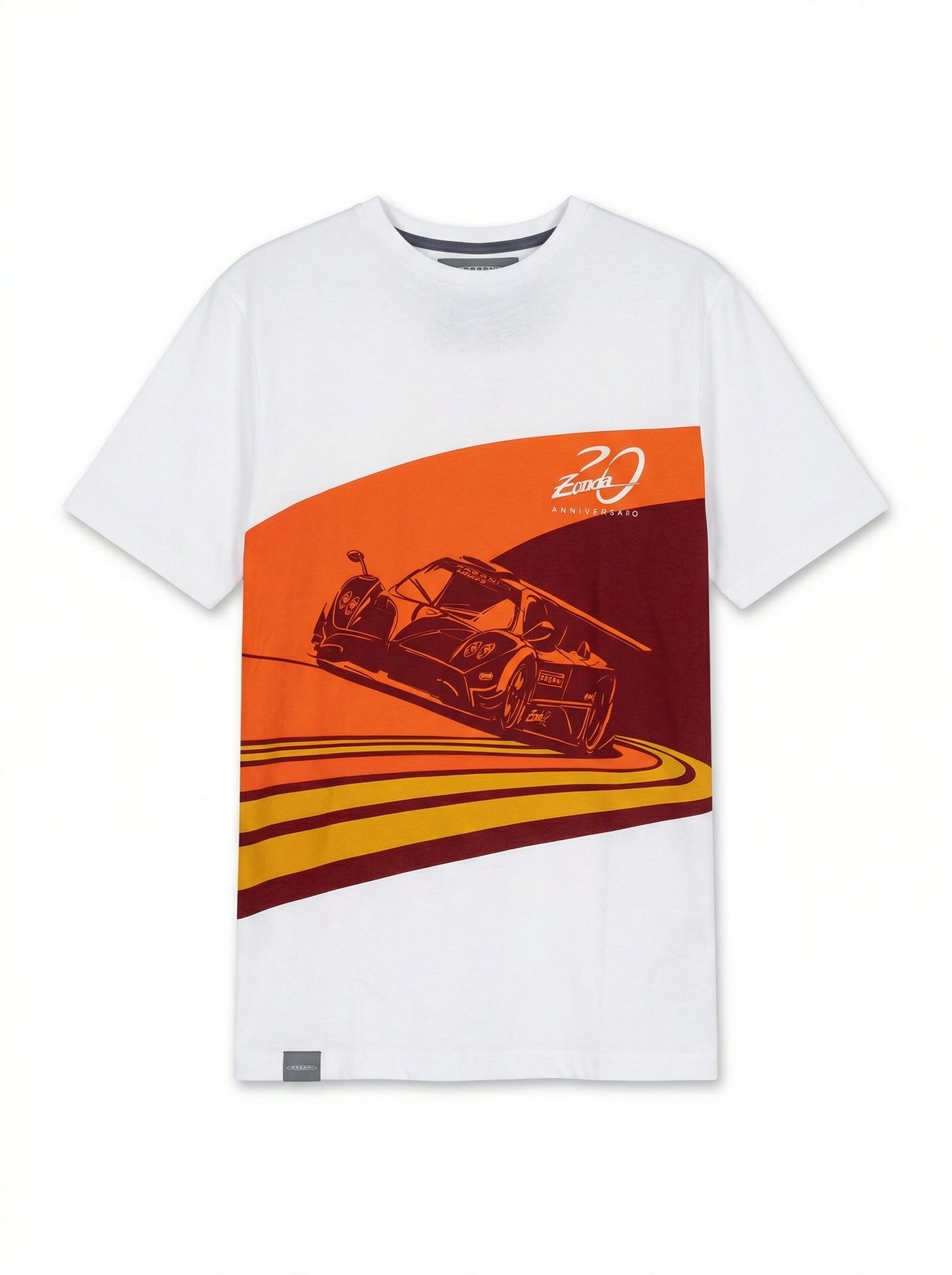 Men's Zonda R T-Shirt | Zonda 20th Anniversary - White