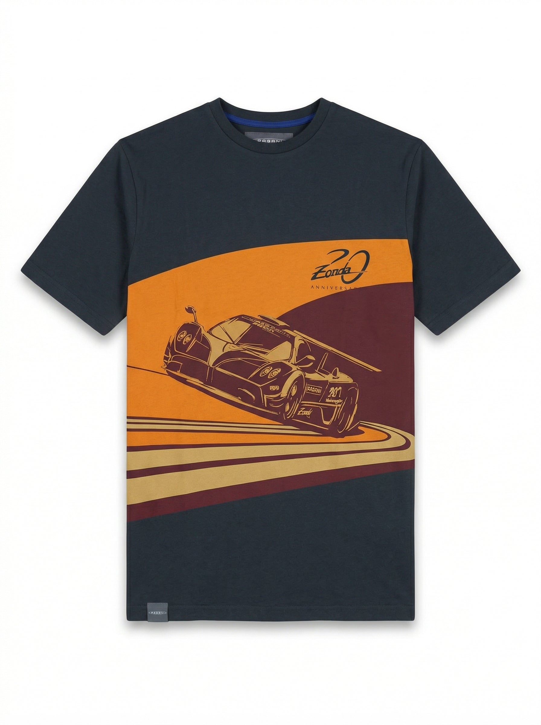 Men's Zonda R T-Shirt | Zonda 20th Anniversary - Dark Grey