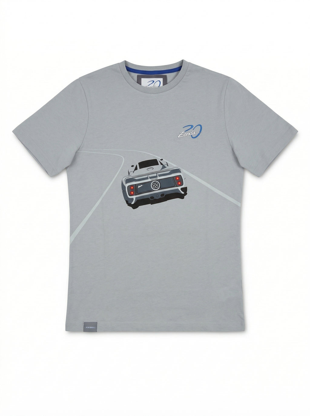 Men's Zonda C12 T-Shirt | Zonda 20th Anniversary - Grey
