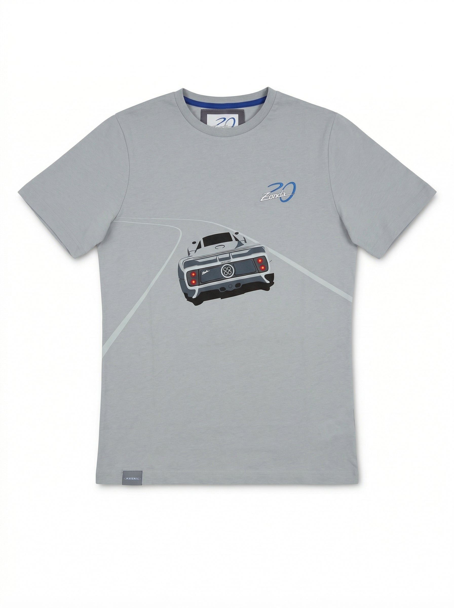 Men's Zonda C12 T-Shirt | Zonda 20th Anniversary - Grey