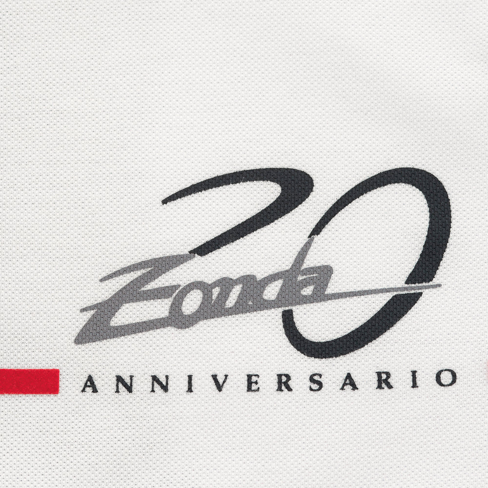 Men's Zonda Cinque Polo | Zonda 20th Anniversary - White