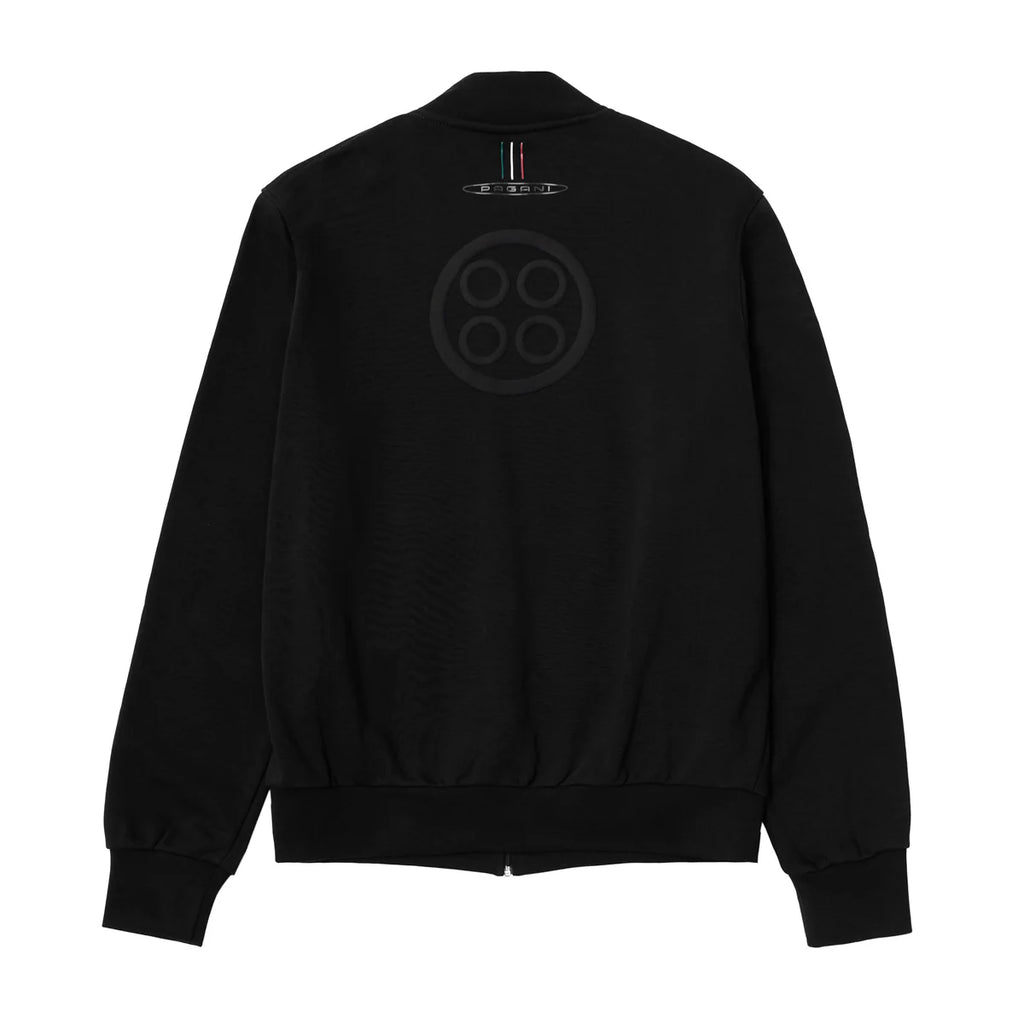 Men’s basic full-zip sweatshirt black | Team Collection