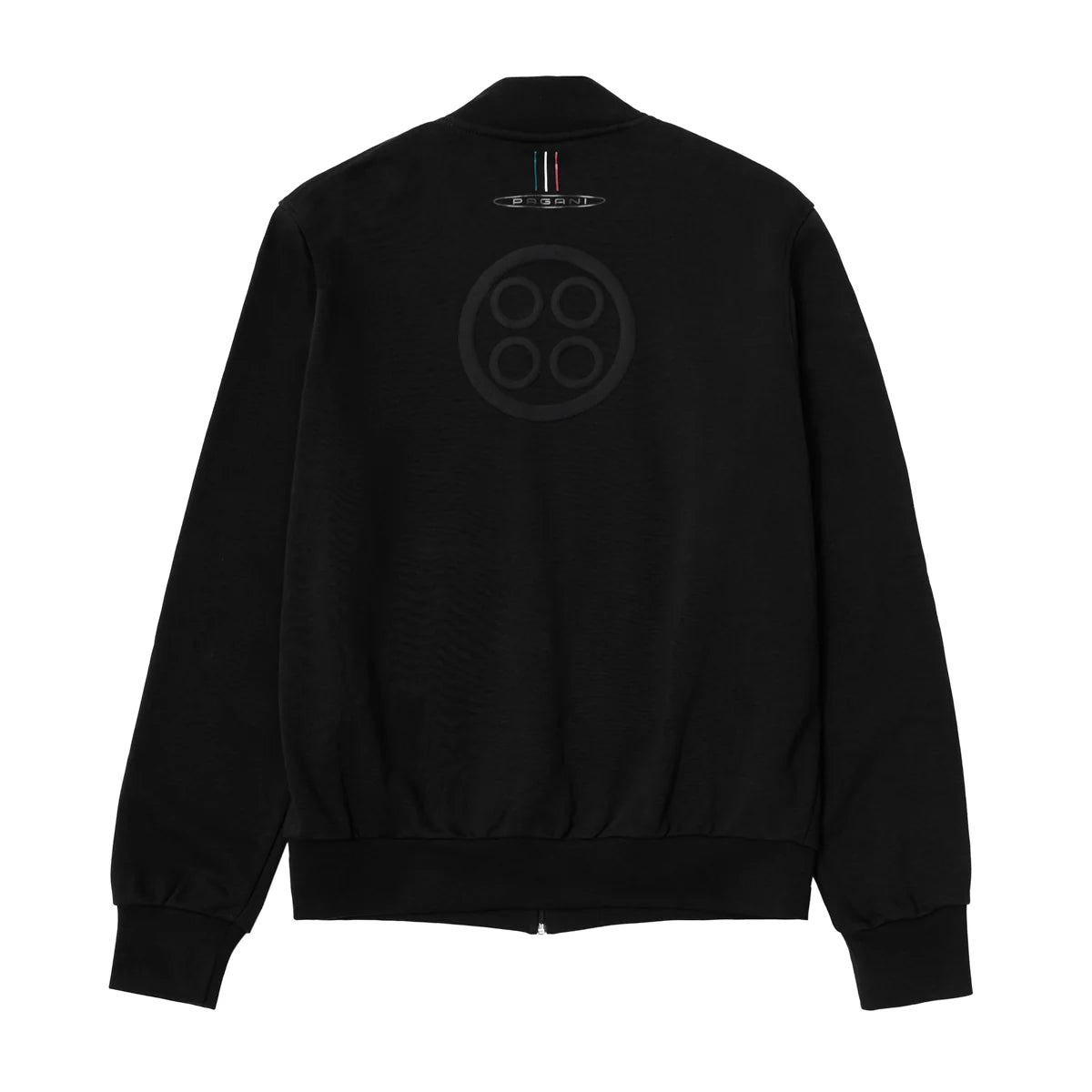 Men’s basic full-zip sweatshirt black | Team Collection