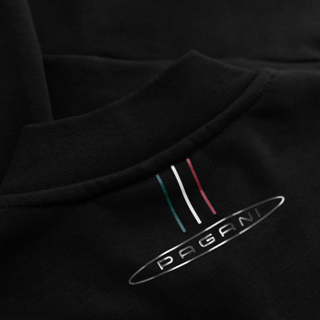 Men’s basic full-zip sweatshirt black | Team Collection