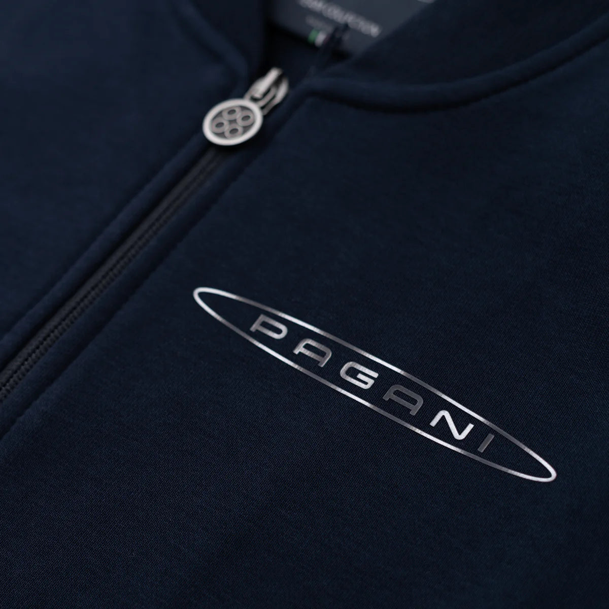 Men’s basic full-zip sweatshirt blue | Team Collection