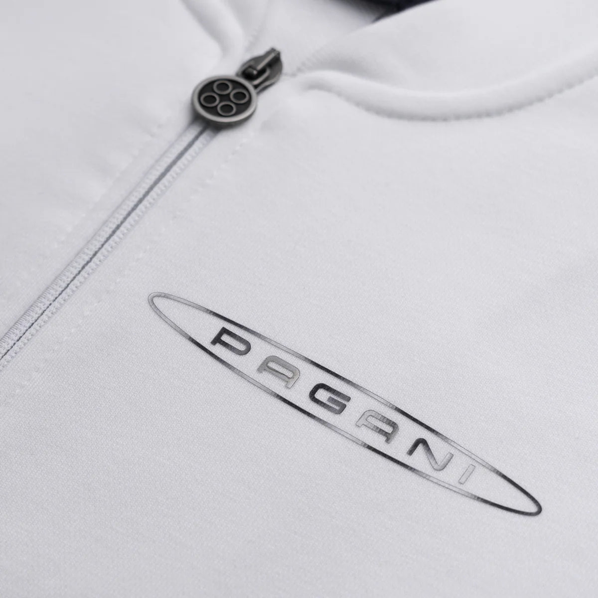 Men’s basic full-zip sweatshirt white | Team Collection