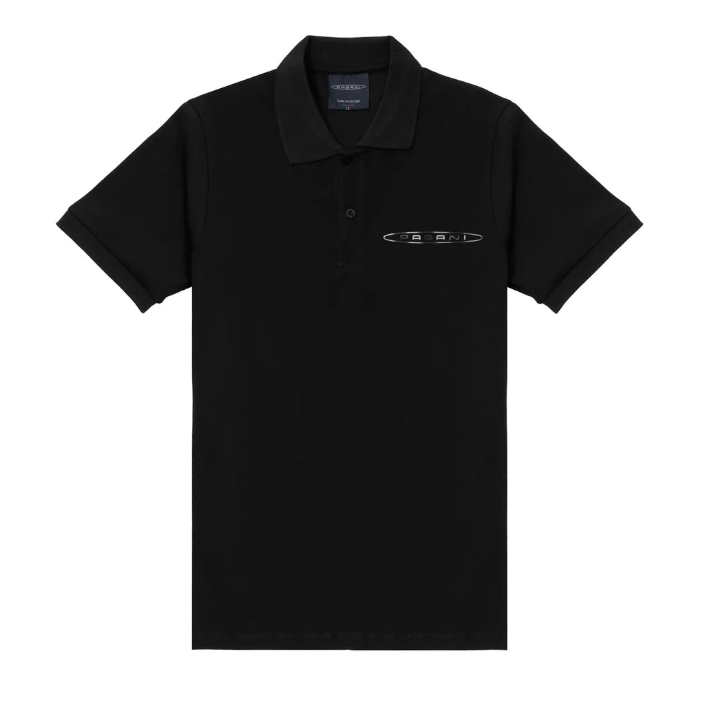 Men's basic polo shirt black | Team Collection