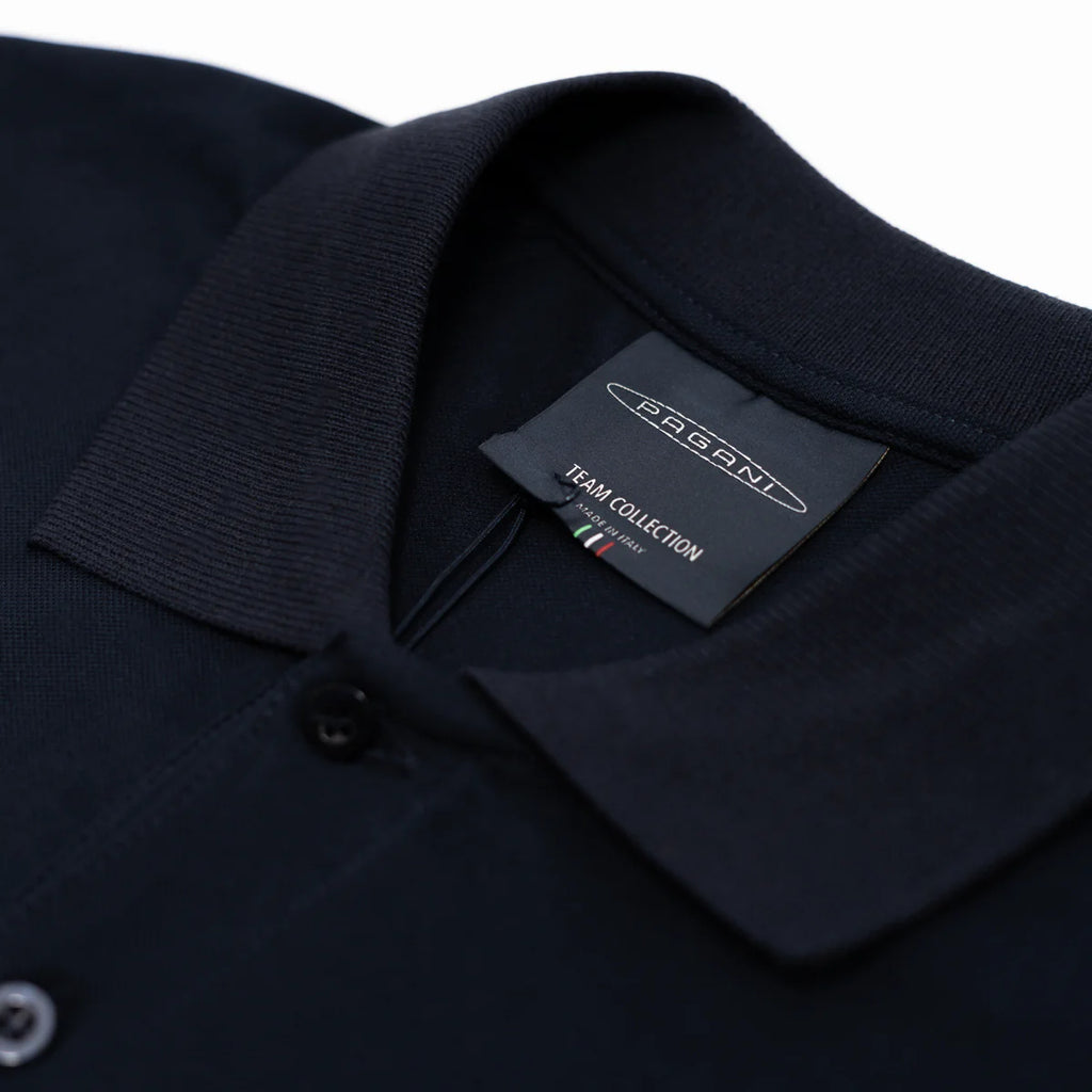 Men's basic polo shirt blue | Team Collection