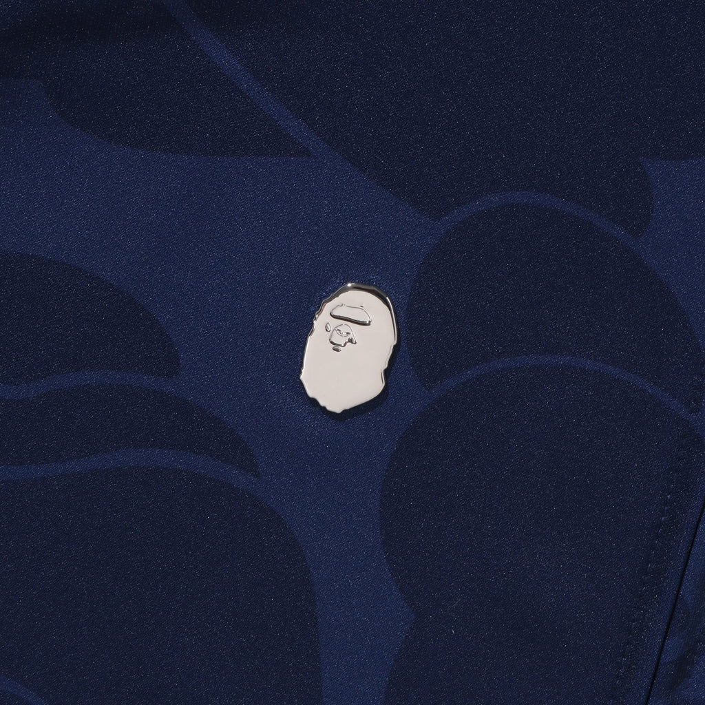Pagani Utopia By BAPE Blue CAMO Shark Full Zip Hoodie