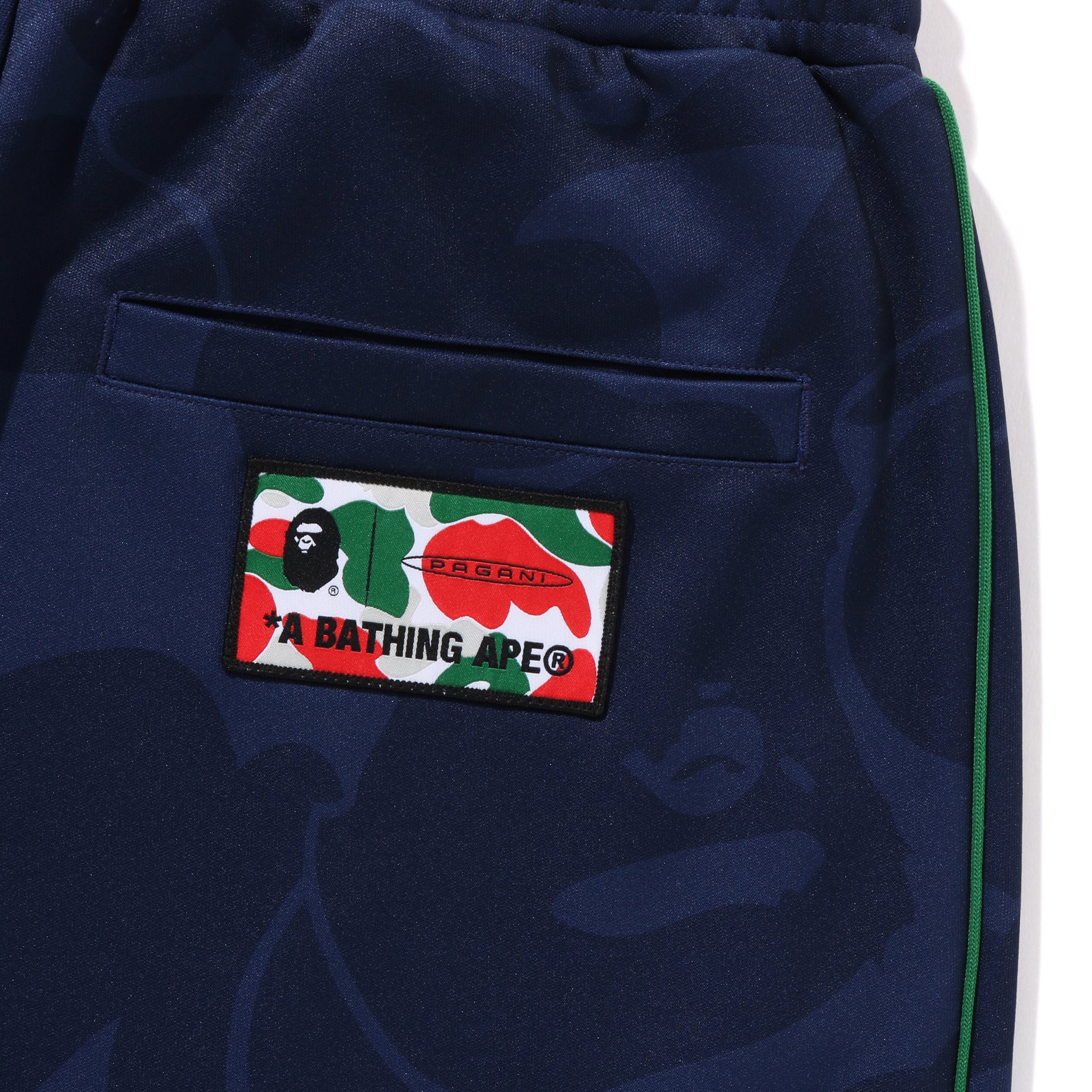 Pagani Utopia By BAPE Blue CAMO Track Pants