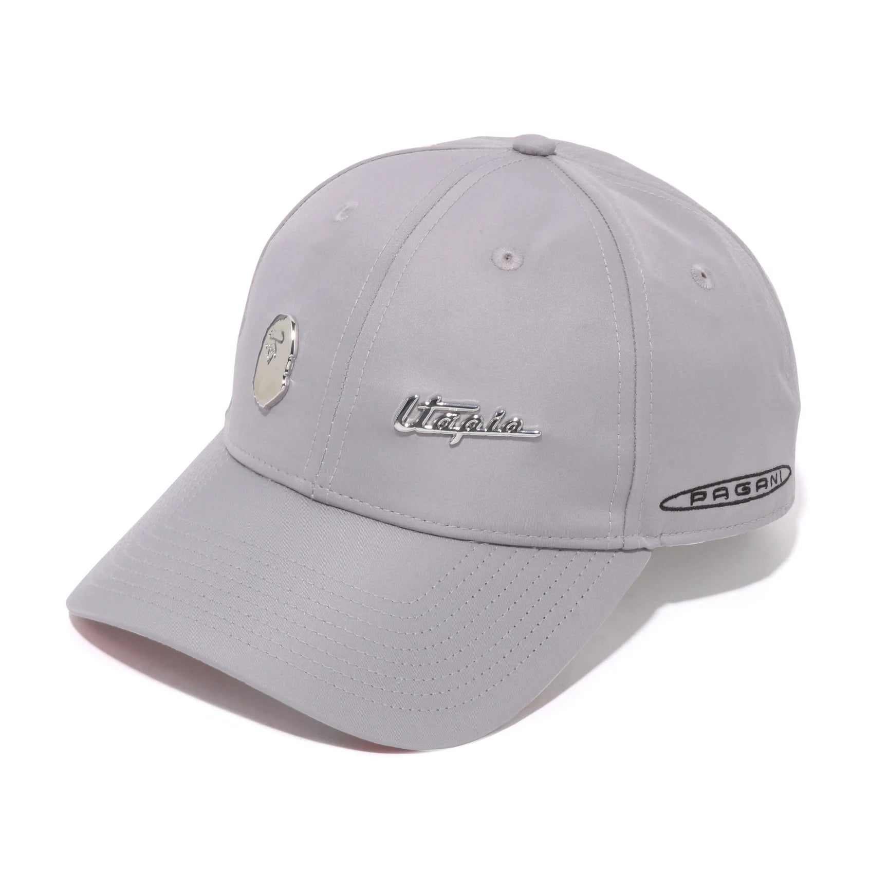 Pagani Utopia By BAPE Gray Baseball Cap