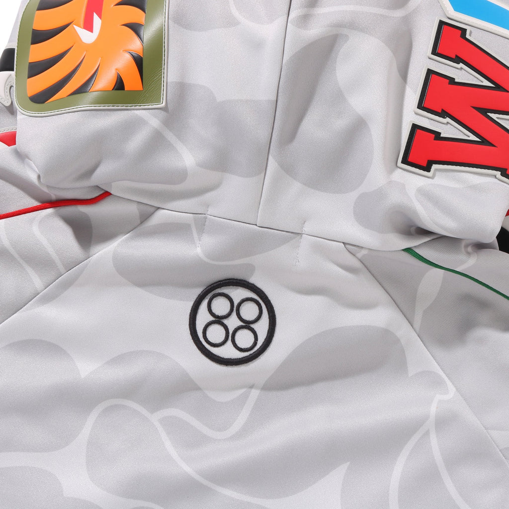 Pagani Utopia By BAPE Gray CAMO Shark Full Zip Hoodie