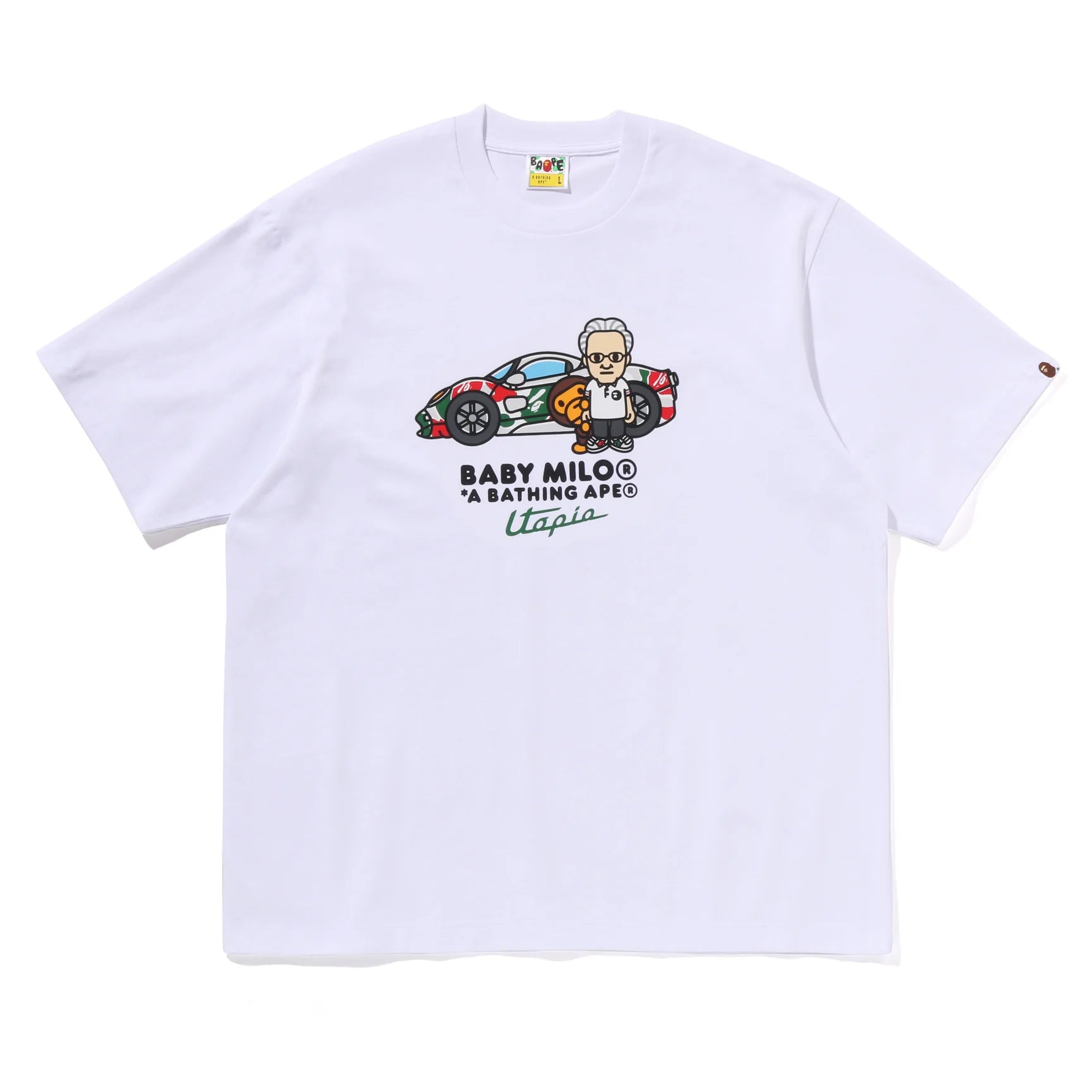 Utopia By BAPE White Baby Milo T-Shirt