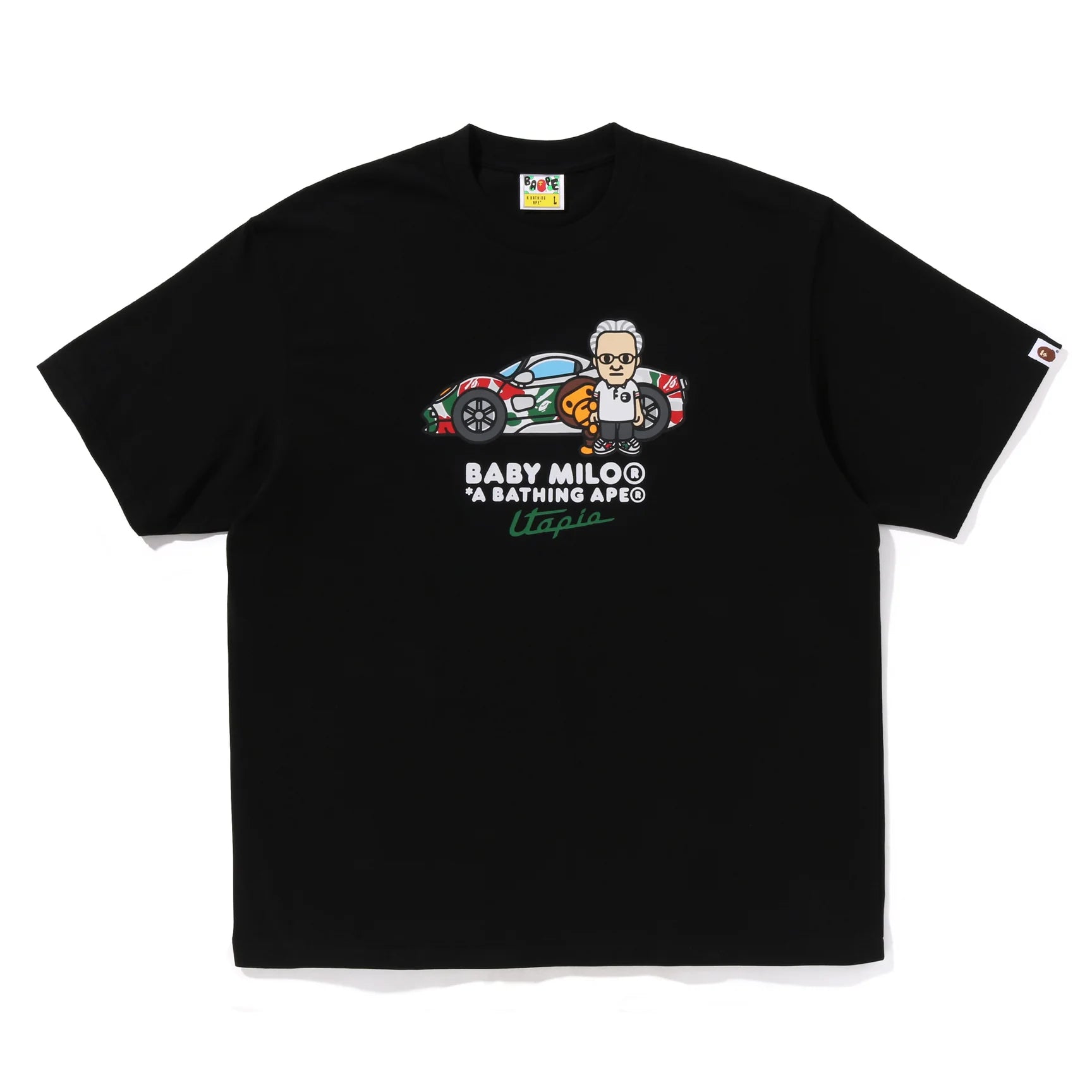 Utopia By BAPE Black Baby Milo T-Shirt